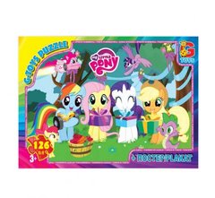 Пазли My little Pony MLP012 G-Toys 126 ел. (4824687632240) купити в Україні