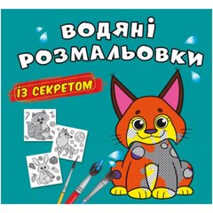 Книга "Водяні розмальовки із секретом. Рись" купить в Украине