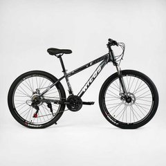 Велосипед Спортивний Corso «WILDS» 26" дюймів WL-26682 (1) рама сталева 15’’, перемикачі Saiguan, 21 швидкість, зібран на 75% купить в Украине