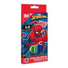 Олівці кольорові YES 12 кол. "Marvel.Spiderman" купить в Украине