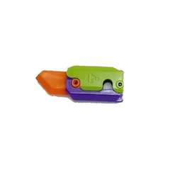 Ніж іграшковий С 64710, Ціна за 1 штуку, в пакеті (6900067647108) Зелёно-фиолетовый