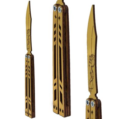 Сувенирный нож «Бабочка LEGASY» SO2BAL-G Сувенир-декор (4820242990183) купить в Украине
