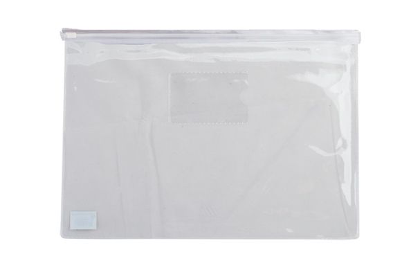 Папка-конверт на молнии zip-lock, А5, BM.3947-99 BUROMAX глянцевый прозрачный пластик, цветная (4823078953612) Белый купить в Украине