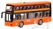 Автобус двоповерховий батар. 7953AB "АВТОПРОМ", 2 кольори, світло, звук. (6974060115278) Оранжевый купити в Україні
