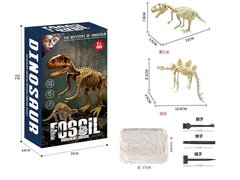 Розкопки 222-5 (96) 2 скелети динозаврів, набір інструментів, в коробці купити в Україні