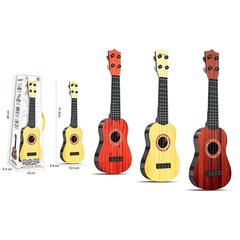 Гітара 333-017A струни 4 шт., 3 кольори, кор., 14,5-45-5,5 см. купити в Україні