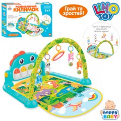 Детский игровой развивающий коврик Динозавр HB 0027 Limo Toy с пианино для малышей (6903317478460) купить в Украине
