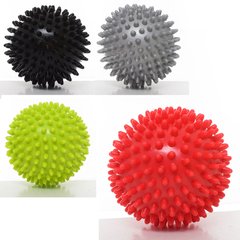М'яч масажний MS 2096-2 ПВХ, мікс кольорів, 1 колір/ящ., 9 см. купити в Україні