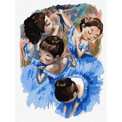 Картина по номерам "Хрупкие балерины" купить в Украине