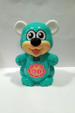 Интерактивная игрушка Медвежонок FT 0043 AB LimoToy, аудио-сказки, на укр.яз, в коробке (6903317494156) Голубой купить в Украине