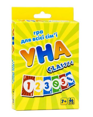 Настольная карточная игра "УНА classic" 7015 Strateg (4820175998805) купить в Украине