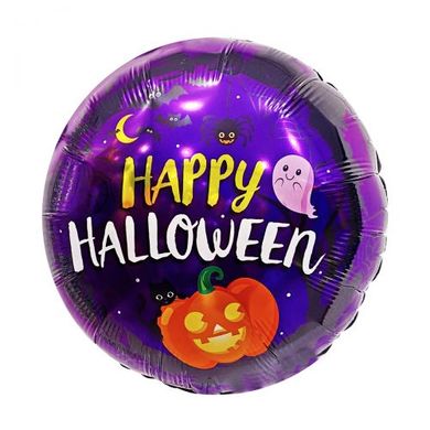 Кулька з фольги "Happy Halloween" купити в Україні