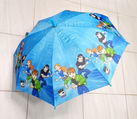 Зонтик детский 3222 BEN 10 Голубой купить в Украине