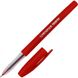 Ручка кулькова 7890RD Radius Face pen 0,7мм червона
