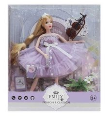 Лялька QJ 118 (48/2) діадема, скрипка, квітка, висота 30 см, в коробці купити в Україні