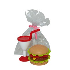 ФастФуд "Гамбургер і келих" (55шт/кор), KW-100-011 Кіндервей купити в Україні