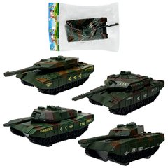 Танк арт. 531-6 (672шт/2) 4 види, пакет 11*5*5см купити в Україні