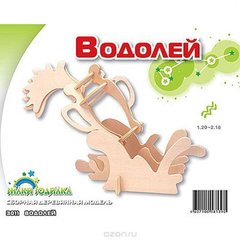 Деревянная модель "Водолей" купить в Украине