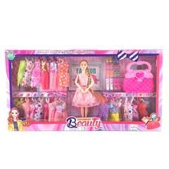 Кукла с нарядом YL65-3A (20шт) 28см, шарнирная, платья, обувь, сумка, в кор-ке,65-34-6,5см купить в Украине