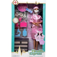 Лялька-лікар з аксесуарами "Health Express", рожевий купити в Україні