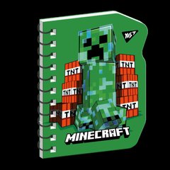 Блокнот YES В7/60 подв. спіраль "Minecraft. Creeper", клітинка купить в Украине