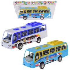 Автобус арт. 6601-2 (144шт/2) інерц., 2 кольори, пакет 18*32см купити в Україні