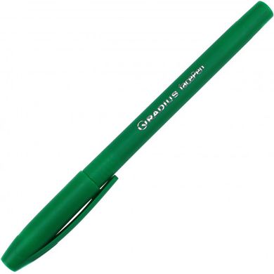 Ручка кулькова 7890GR Radius Face pen 0,7мм зелена купити в Україні