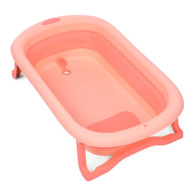 Ванночка ME 1108 BATH Pink дитяча, силікон, складана, рожевий, 78-49-21. купити в Україні