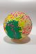 Гумовий м'яч "Клякса" 23 см BT-PB-0150, Ціна за 1 м'ячик (9875200588798) Зелёный