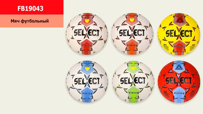 М"яч футбол FB19043(30шт) №5, PU, 330 грам, 6 кольорів купити в Україні