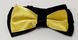 Двухцветная галстук-бабочка Butterfly 2Btn Золотистый купить в Украине
