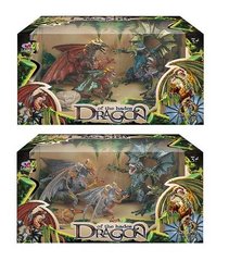 Набор драконов Q 9899-403 (12/2) 2 вида, 5 элементов, 4 дракона, в коробке купить в Украине