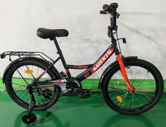 Велосипед 20" дюймів 2-х колісний "CORSO" MAXIS CL-20475 (1) ручне гальмо, дзвіночок, додаткові колеса, ЗІБРАНИЙ НА 75%, в коробці купити в Україні