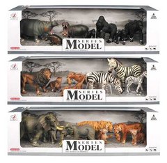 Набор "Дикие животные" Q 9899 D 8 Animal Model, 7 животных, в коробке (6977153660228) Микс купить в Украине