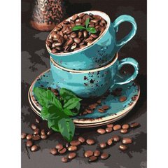 Картина по номерам "Ароматные кофейные зерна" купить в Украине