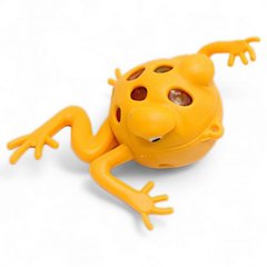 Іграшка-антистрес з орбізами "Жабка", помаранчева