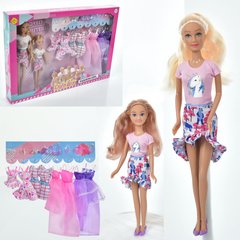 Лялька з вбранням DEFA 8447 (10шт) 29см, донька 22см, сукні 8 шт, аксесуари, 2 види, в кор-ці, 46,5-32-5,5см купить в Украине