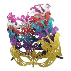 Венецианская маска Баттерфлай фиолетовая