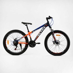 Велосипед Спортивний CORSO «ULTRA» 26" дюймів UL-26212 (1) рама алюмінієва 13’’, обладнання Shimano 21 швидкість, зібран на 75% купить в Украине