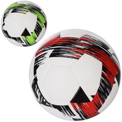 Мяч футбольный MS 3427-5 (12шт) размер 5, PU, 400-420г, ламинир.,сетка, игла, 2цвета, в кульке купить в Украине