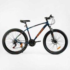 Велосипед Спортивний CORSO «G-SPORT» 26" дюймов G-26168 (1) рама алюмінієва 13``, обладнання Shimano 21 швидкість, зібран на 75% купить в Украине