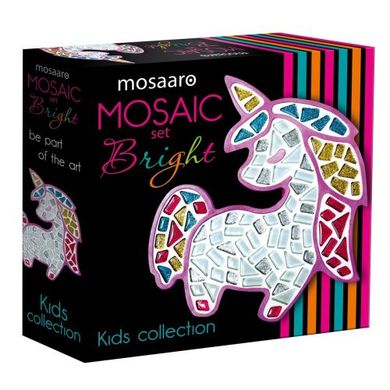 Creativity kit Mosaaro glass mosaic. Kids "Unicorn" MA7004 купить в Украине