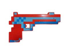 Пістолет 0223-1 звук, світло, на батарейках, у пакеті (6974902260012) Красный купити в Україні