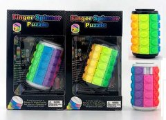 Логічна гра 850 (288/2) “Finger Spinner Puzzle”, 2 кольори, 5 рядів, в коробці
