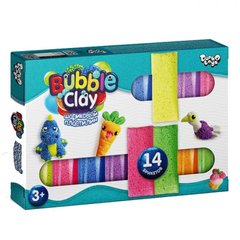 Кульковий пластилін "Bubble Clay" 14 кольорів (рос) купити в Україні