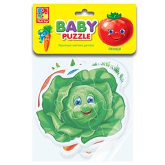 Baby Puzzle «Овощи» VT1106-03 Vladi Toys 16 элементов (4820174841126) купить в Украине