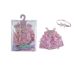 Одяг для ляльок YLC 235 U (120) сукня, пов"язка на голову, в пакеті купити в Україні