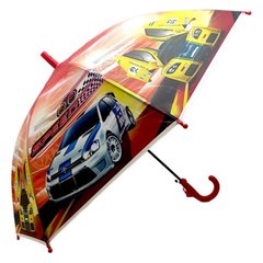 Дитяча парасолька-тростина "Перегони", червоний (66 см) купити в Україні