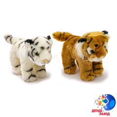 Мягкая игрушка M074 (60шт) тигр, 2 цвета 18 см купить в Украине