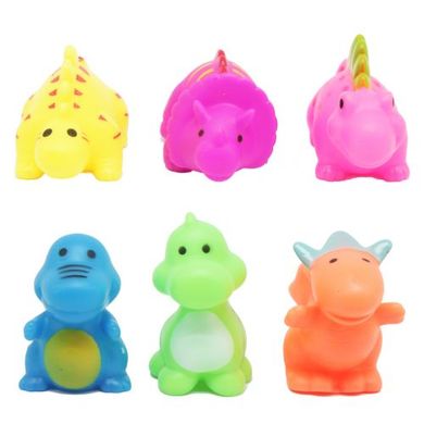 Набір іграшок для ванни "Динозаври" (6 шт) купити в Україні